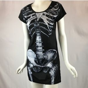 🖤skeleton dress